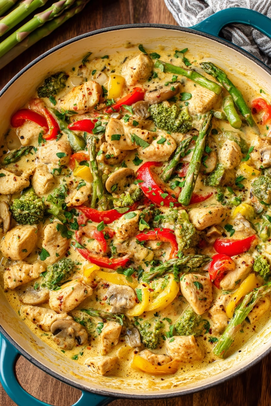 Cozy Valentine Chicken Skillet for a Romantic Dinner_featured